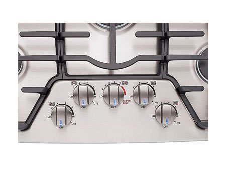 LG 30 In. Stainless Steel Gas Cooktop - LCG3091ST