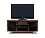 IMAGE OF BDI Cirrus 8158, Triple Wide Tall Enclosed Cabinet ( Natural Stained Cherry)