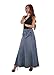 Style J Fantastic Flared Long Jean Skirt