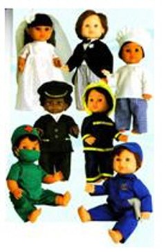 OUTFITS FOR 16 DOLLS HEALTHCARE