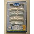Bon Bebe 4Pc Satin Baby Clothes Hangers Gift Set