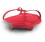 Tovolo Red Silicone Steamer, 8 inches