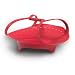 Tovolo Red Silicone Steamer, 10 Inch