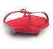 Kitchen & Housewares : Tovolo Red Silicone Steamer, 8 Inch