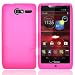 EMAXCITY Brand Soft Silicone HOT PINK Skin Cover Case with for MOTOROLA XT907 DROID RAZR M VERIZON [WCB567]
