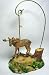 Moose Ornament with Wildlife Ornament Stand