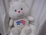 Care Bear America Cares JUMBO Plush Toy ; Retired 20th Anniversary 27 Collectible