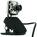 Webcam Webkamera 12 Megapixel, Mikrofon inkl. 6 LED-Leuchten