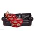 San Francisco 49ers Adult Comfy Throw Blanket with Sleeves