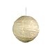 Best Inexpensive Overhead Light Fixture - 12" Maru Japanese Hanging Ceiling Lamp Paper Lantern