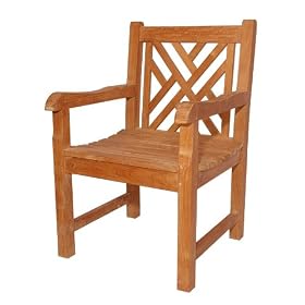 Vilano Dining Armchair by Anderson Teak