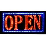 Open Sign Vivid Attention Catcher Animated LED Neon Business Light Classic Look By E-OnSale L32