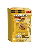 3M SandBlaster 9566 Dual Angle Sanding Sponge, 2.625 in x 4.5 in x 1 in, 320-Grit
