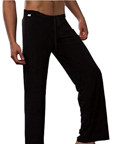 ZSHOW Men's Long Knit Pajama Lounge Sleep Pants Yoga Pants
