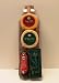 Heart of Wisconsin Tall Paddle Board Meat & Cheese Snack Gift Set w/mini Cleaver - Great Snacks for the Ball Game