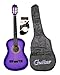 Directly Cheap Acoustic Guitar Pack, Light Purple + Accessories + DVD, 7/8 (GA3810R-PLS)