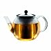 Bodum Shin Cha 34-Ounce Glass Tea Press with Stainless-Steel Filter