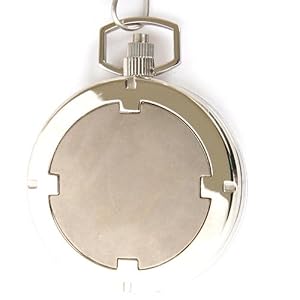 Colibri Hunting Case Stainless Steel Pocket Watch Designer And Chain Gift Box PWQ098500S SALE