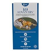K9 Advantix Flea Control for Dogs Over 55 Pounds (6 Applications)