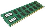 Crucial Technology CT2CP25672BA1067 4 GB (2 GBx2) 240-pin DIMM  DDR3 PC3-8500 CL=7 Unbuffered ECC DDR3-1066 1.5V 256Meg x 72 Memory Kit
