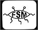 Flying Spaghetti Monster Decorated Mouse Pad