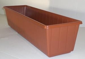 Balkonkasten Blumenkasten Pflanzkasten aus Kunststoff 60 cm Farbe