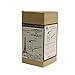 RC Mini Hand-Crank Coffee Bean Grinder Manual Coffee Grinding Mill 120g With Brush & Lid - Brown