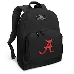 University of Alabama Backpack Black Alabama Crimson Tide for Travel or School Bags - BEST QUALITY Unique Gifts For Boys, Girls, Adults, College Students, Men or Ladies