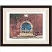 Fuente San Miguel Framed Print - Deborah DuPont Frame Color: Antique Gold, Mat Color: Black Floater Frame/Black Mat