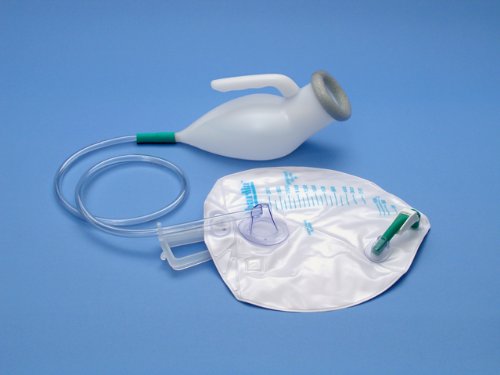 Reusable Portable Male Comfort Fit Advantage Urinal System with Spill Proof Collection Bag