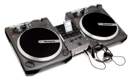Numark iBATTLEPACK Vinyl + Ipod Dj Package