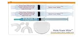 Watts Power Deep Stain Double 36% Gel Teeth Whitening Kit with NEW Enamel Gel & Trays - 2 Large Gels