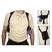 VISM by NcStar Ambidextrous Horizontal Shoulder Holster with Double Magazine Holder, Black (CV2909)
