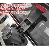 Spare Tire & 3rd Brake Light Spacer Kit 2007-2010 Jeep Wrangler JK & Unlimited JK # WAR91631