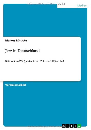 Jazz in Deutschland (German Edition)