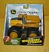 John Deer Monster Treads Small Scale Yellow Dump Truck