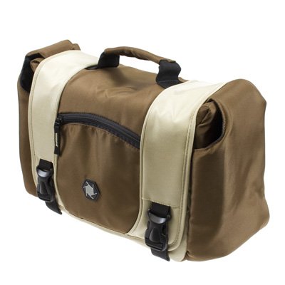 Delamax Fototasche DelaBag L in braun/beige passend f&uuml;r z.B. DSLR-Kamera, 3-5 Objektive, 2 Preisvergleich