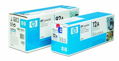 Original HP LaserJet 92A Black Print Cartridge in Retail Packaging
