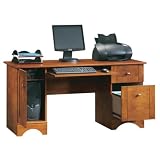 Sauder Computer Desk in Brushed Maple