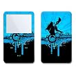 The DJ Design iPod classic 80GB/ 120GB Protector Skin Decal Sticker