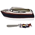 Motor Boat Dip Bowl and Spreader Set