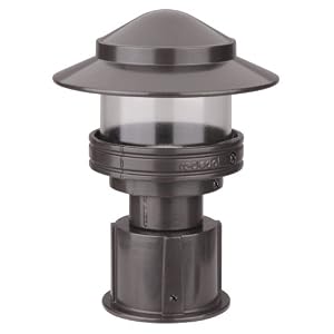 Thomas and Betts K811BR Red Dot 7.5-Inch Sitelight Path Light With 13-by-2-Inch... by Thomas & Betts