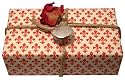 Erbe Di Campo Red Rose Fleur De Lis 10.58 Oz. Single Soap Bar From Italy