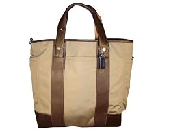 Authentic Coach Transatlantic Draft Tote GM/Khaki S5364