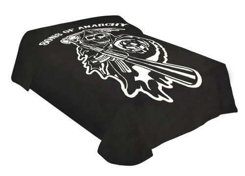 Sons Of Anarchy SOA Reaper Red A Samcro Gun Sherpa Soft ...
