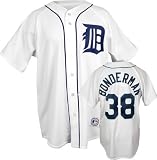 Jeremy Bonderman Detroit Tigers Home White MLB Replica Jersey