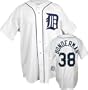 Jeremy Bonderman White Majestic MLB Home Replica Detroit Tigers Jersey