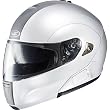 HJC Solid Men's IS-MAX BT Bluetooth Sports Bike Racing Motorcycle Helmet - White
