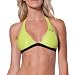 Fox Racing Turned Out Fixed Halter Women's Top Swimsuit Swimwear - Kiwi / Small