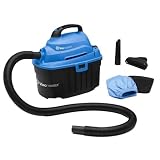 Shop vacuum 2.5 gallon 2 peak HP wet dry powerful portable